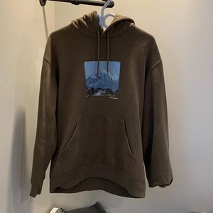 brown hoodie H&M